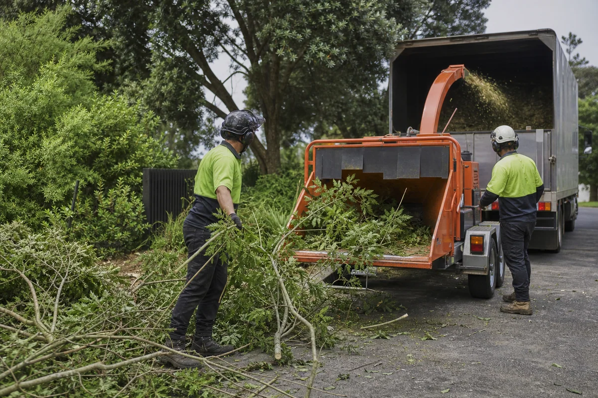 Branch Chipping in West Auckland
