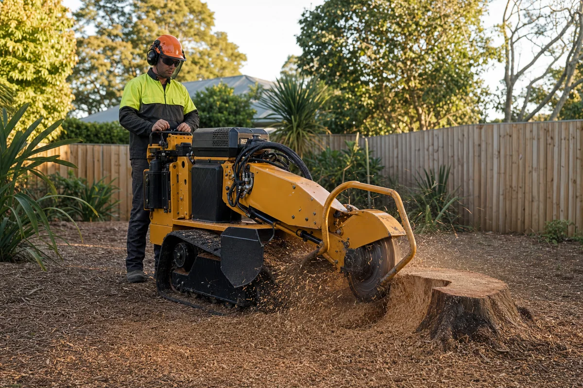 Stump Grinding in West Auckland