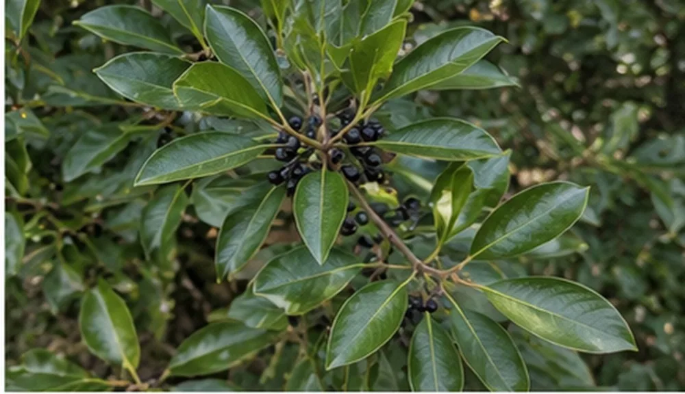 Evergreen Buckthorn (Rhamnus alaternus)
